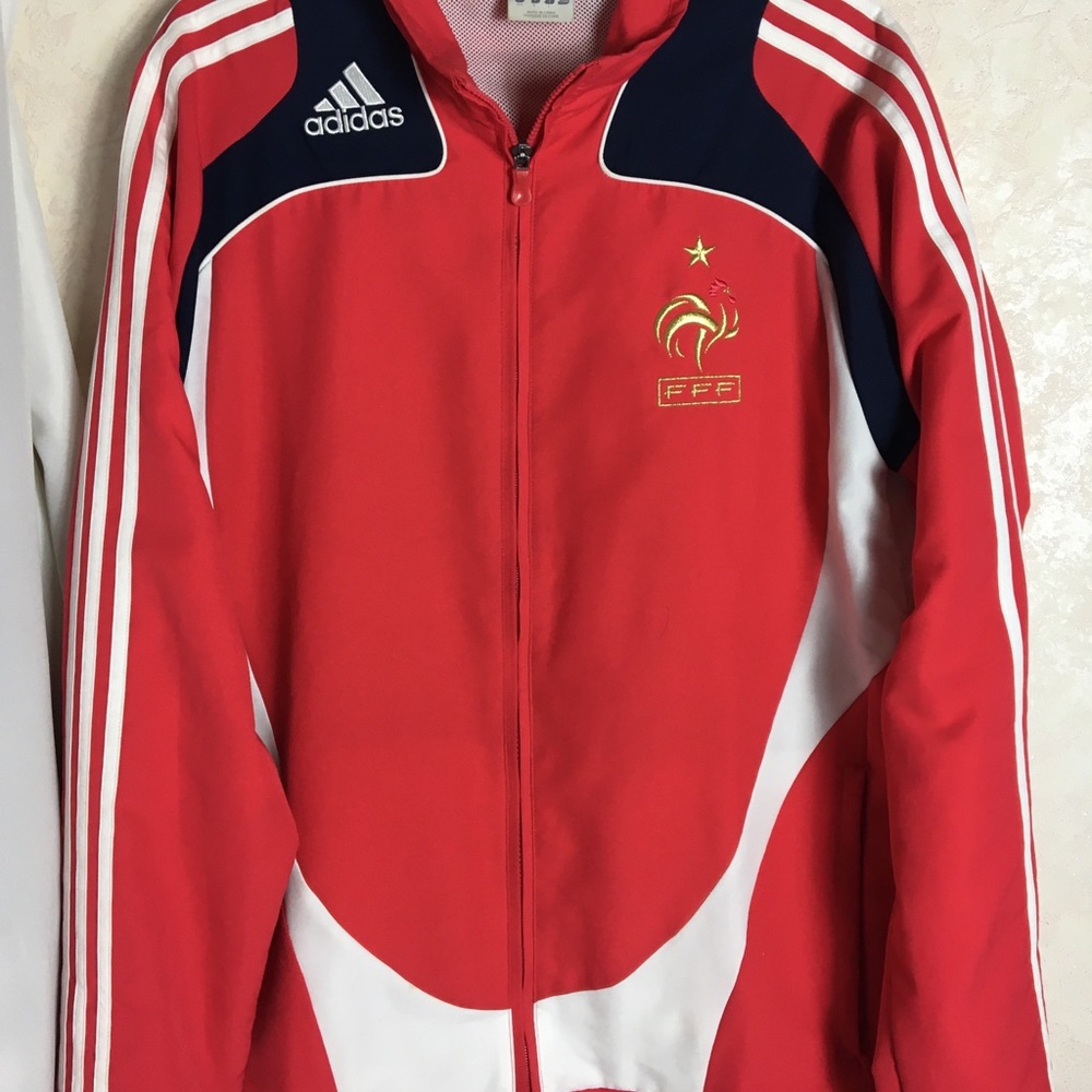 French Football Federation Adidas zip up jacket